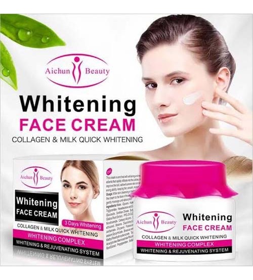 Aichun Beauty Natural Whitening Face Cream Collagen Milk